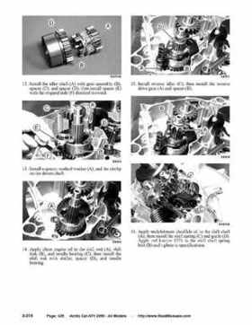 2005 Arctic Cat ATVs factory service and repair manual, Page 428