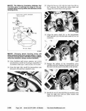 2005 Arctic Cat ATVs factory service and repair manual, Page 434