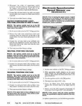 2005 Arctic Cat ATVs factory service and repair manual, Page 502