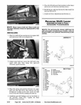 2005 Arctic Cat ATVs factory service and repair manual, Page 643