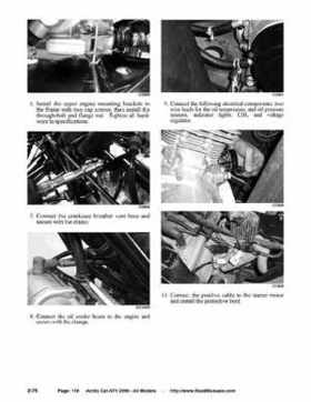 2006 Arctic Cat ATVs factory service and repair manual, Page 119