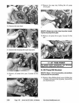 2006 Arctic Cat ATVs factory service and repair manual, Page 135