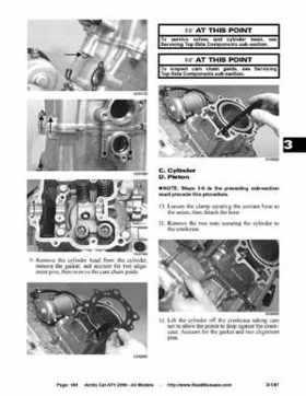 2006 Arctic Cat ATVs factory service and repair manual, Page 184
