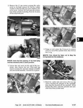 2006 Arctic Cat ATVs factory service and repair manual, Page 240
