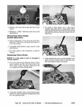 2006 Arctic Cat ATVs factory service and repair manual, Page 326