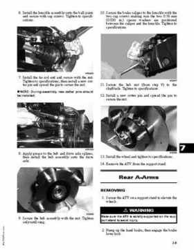 2007 Arctic Cat ATVs 400/500/650/700 Service Manual, Page 422
