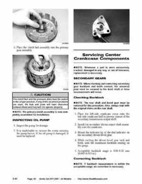 2007 Arctic Cat ATVs factory service and repair manual, Page 81