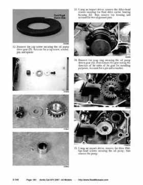 2007 Arctic Cat ATVs factory service and repair manual, Page 181
