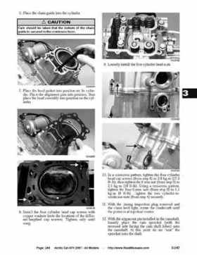 2007 Arctic Cat ATVs factory service and repair manual, Page 284