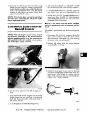 2007 Arctic Cat ATVs factory service and repair manual, Page 376