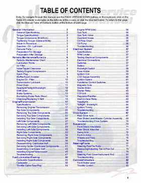 2011 Arctic Cat 150 ATV Service Manual, Page 1