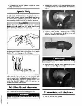 2011 Arctic Cat DVX 90 / 90 Utility ATV Service Manual, Page 8