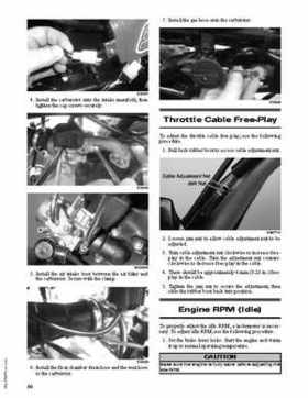 2011 Arctic Cat DVX 90 / 90 Utility ATV Service Manual, Page 50