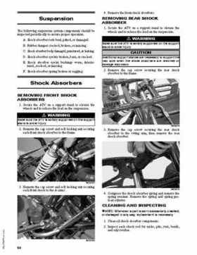 2011 Arctic Cat DVX 90 / 90 Utility ATV Service Manual, Page 68