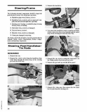 2011 Arctic Cat DVX 90 / 90 Utility ATV Service Manual, Page 76