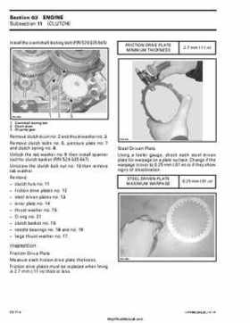 2002 Bombardier Traxter Factory Service Manual, Page 99