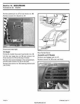 2002 Bombardier Traxter Factory Service Manual, Page 258