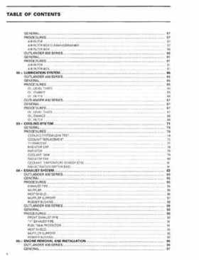 2006 Can-Am Bombardier Outlander Series 400 and 800 Shop Manual, Page 4
