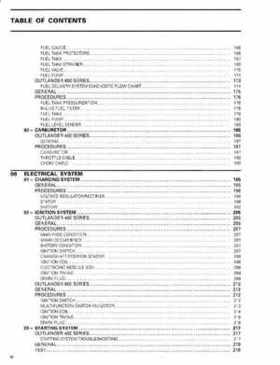 2006 Can-Am Bombardier Outlander Series 400 and 800 Shop Manual, Page 6