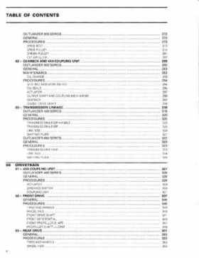 2006 Can-Am Bombardier Outlander Series 400 and 800 Shop Manual, Page 8