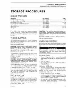 2006 Can-Am Bombardier Outlander Series 400 and 800 Shop Manual, Page 29