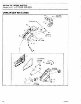 2006 Can-Am Bombardier Outlander Series 400 and 800 Shop Manual, Page 71