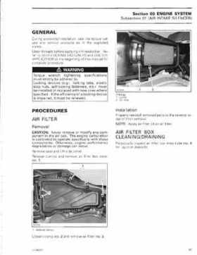 2006 Can-Am Bombardier Outlander Series 400 and 800 Shop Manual, Page 72