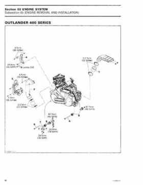 2006 Can-Am Bombardier Outlander Series 400 and 800 Shop Manual, Page 108