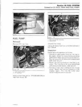 2006 Can-Am Bombardier Outlander Series 400 and 800 Shop Manual, Page 182