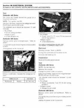 2006 Can-Am Bombardier Outlander Series 400 and 800 Shop Manual, Page 257