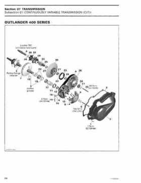 2006 Can-Am Bombardier Outlander Series 400 and 800 Shop Manual, Page 266