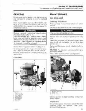 2006 Can-Am Bombardier Outlander Series 400 and 800 Shop Manual, Page 300