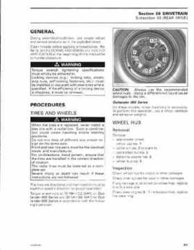 2006 Can-Am Bombardier Outlander Series 400 and 800 Shop Manual, Page 362