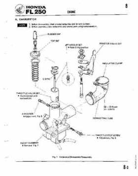 1980-1981 Honda Odyssey FL250 Shop Manual, Page 26