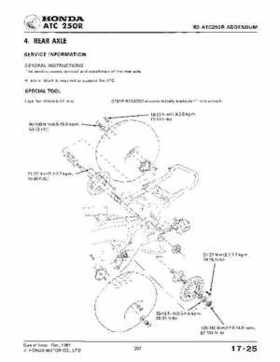 1981-1984 Official Honda ATC250R Shop Manual, Page 209