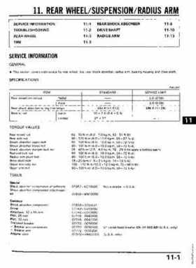 1985 Honda Odyssey 350 FL350R Shop Manual, Page 134