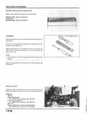 1986-1987 Honda TRX350 FourTrax 4X4, 1987-1989 TRX350D Foreman 4X4 Service Manual, Page 214