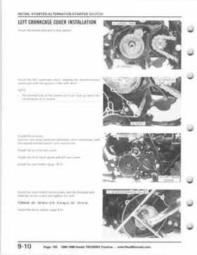1986-1988 Honda TRX 200SX Fourtrax Service Manual, Page 103
