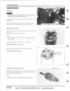 1986-1988 Honda TRX 200SX Fourtrax Service Manual, Page 188