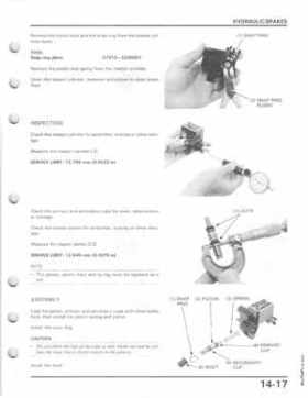 1987 Honda Fourtrax TRX 250X Service Manual, Page 204