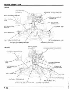 1998-2001 Honda Fourtrax Foreman TRX450S, TRX450ES Factory Service Manual, Page 26