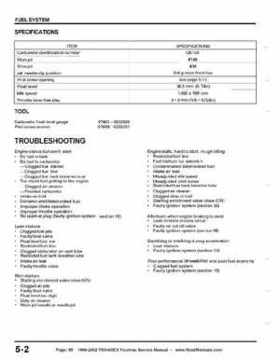 1999-2002 TRX400EX Fourtrax Service Manual, Page 65