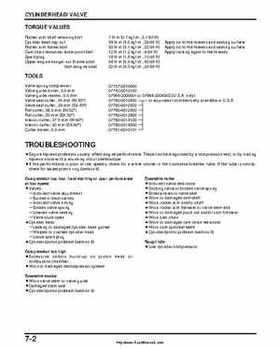 2000-2003 Honda TRX350 Rancher factory service manual, Page 106