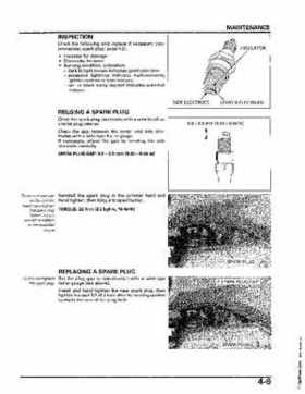 2004-2006 (2007) Honda TRX400FA Fourtrax Rancher / TRX400FGA Rancher AT GPScape Service Manual, Page 72