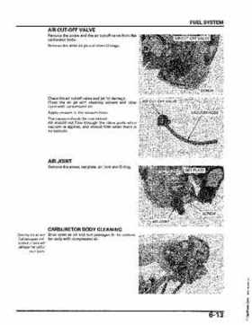 2004-2006 (2007) Honda TRX400FA Fourtrax Rancher / TRX400FGA Rancher AT GPScape Service Manual, Page 125