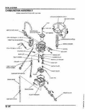 2004-2006 (2007) Honda TRX400FA Fourtrax Rancher / TRX400FGA Rancher AT GPScape Service Manual, Page 126