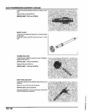 2004-2006 (2007) Honda TRX400FA Fourtrax Rancher / TRX400FGA Rancher AT GPScape Service Manual, Page 230