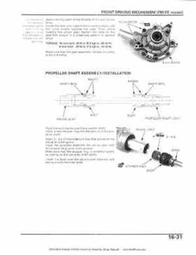 2004-2006 Honda FourTrax Rancher TRX350TE/TM/FE/FM Service Manual, Page 317