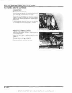 2004-2006 Honda FourTrax Rancher TRX350TE/TM/FE/FM Service Manual, Page 418
