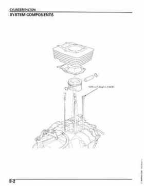 2006-2014 Honda FourTrax ATV TRX250 EX TRX250X Service Manual, Page 144